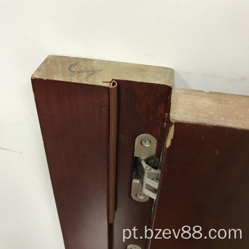 Venda de alumínio de alumínio de alumínio de alumínio a quente vedação de queda automática para o hotel portas de madeira selo de borracha resistente ao calor para porta de madeira